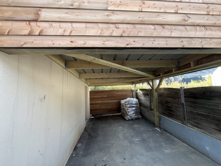 carport bois et bardage